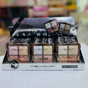 MSYAHO Professional Baked Powder Quad