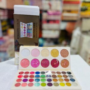 Romantic Color 50 Colors Makeup Palette